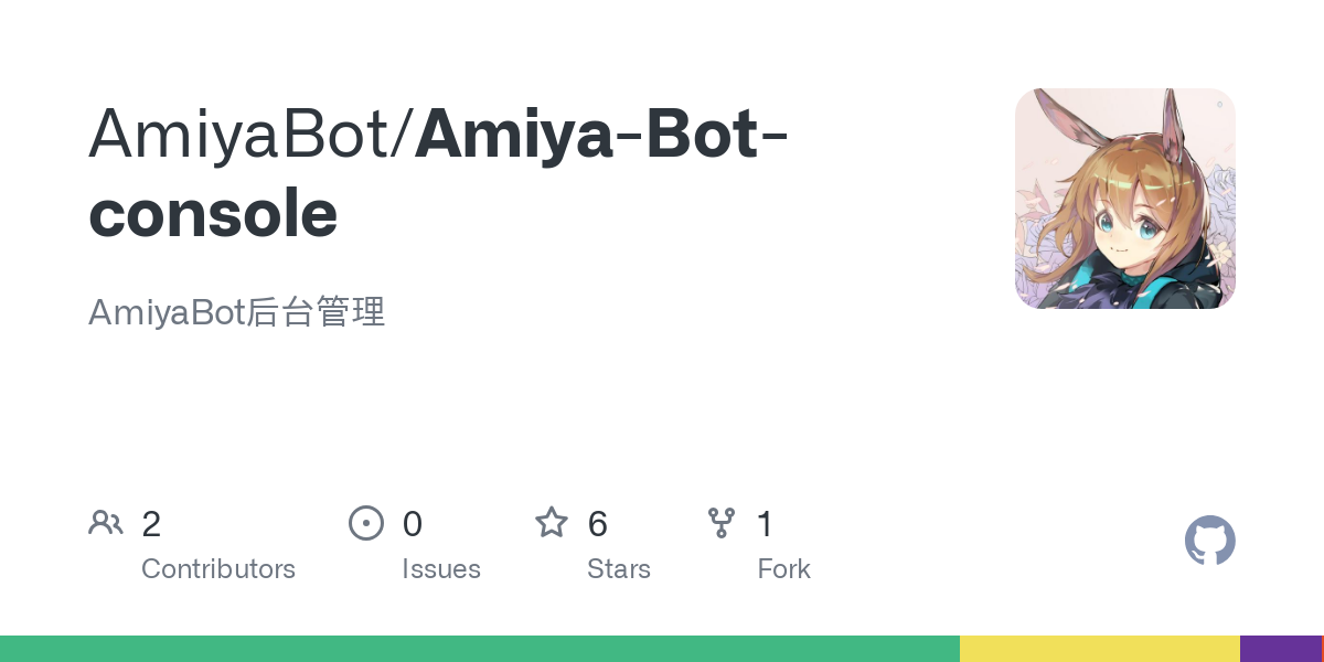 Amiya Bot console