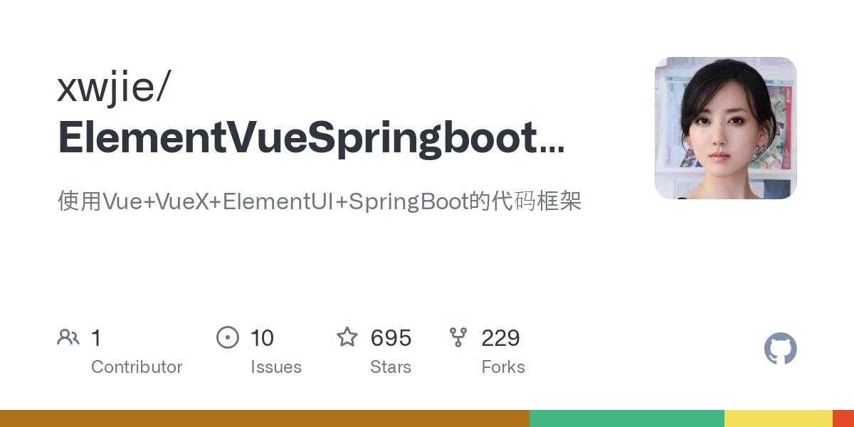 ElementVueSpringbootCodeTemplate