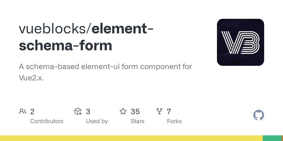 element schema form