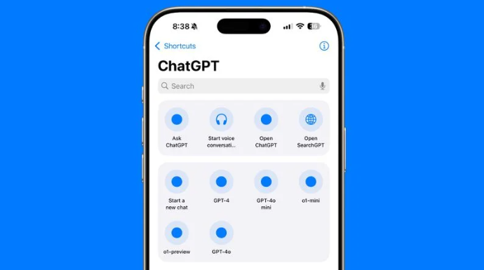 Mise à jour ChatGPT pour iOS : la fonction SearchGPT peut être activée à l'aide des raccourcis iPhone - Article AI