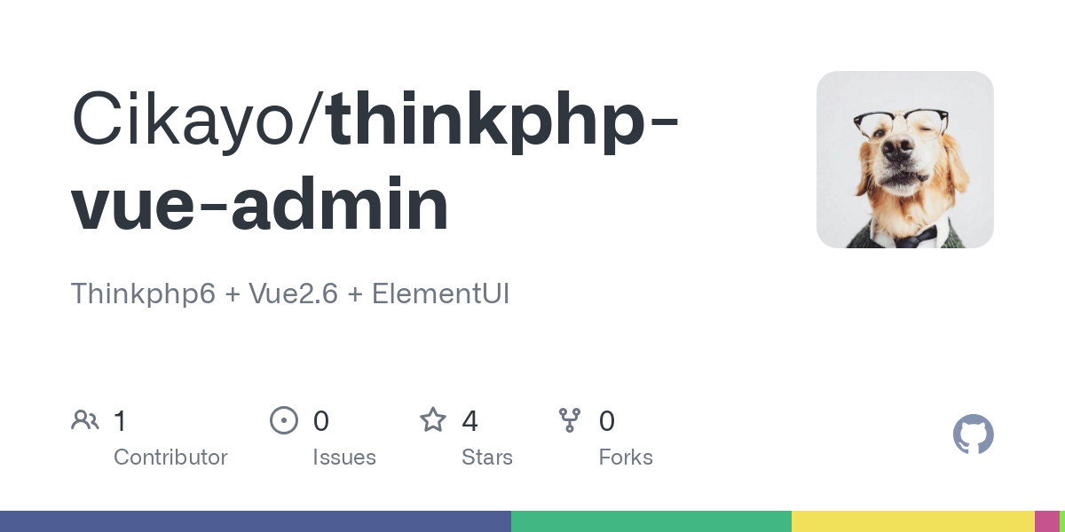 thinkphp vue admin