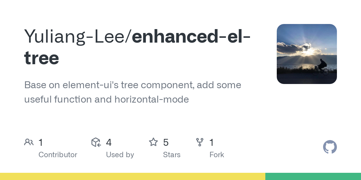 enhanced el tree