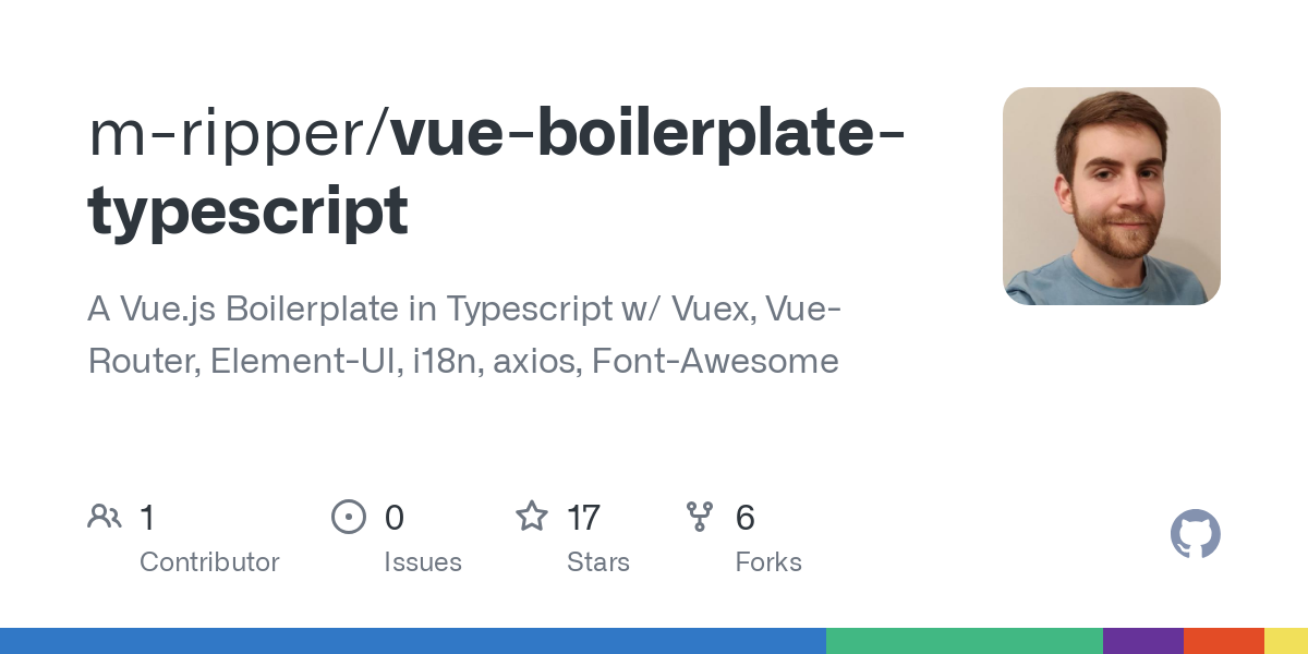 vue boilerplate typescript