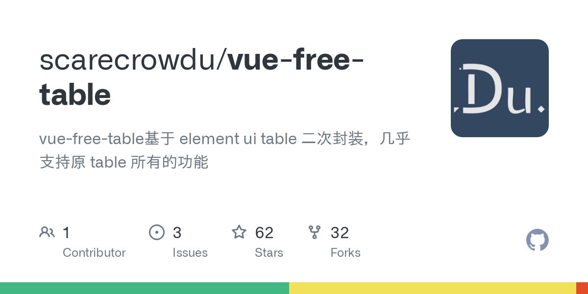 vue free table