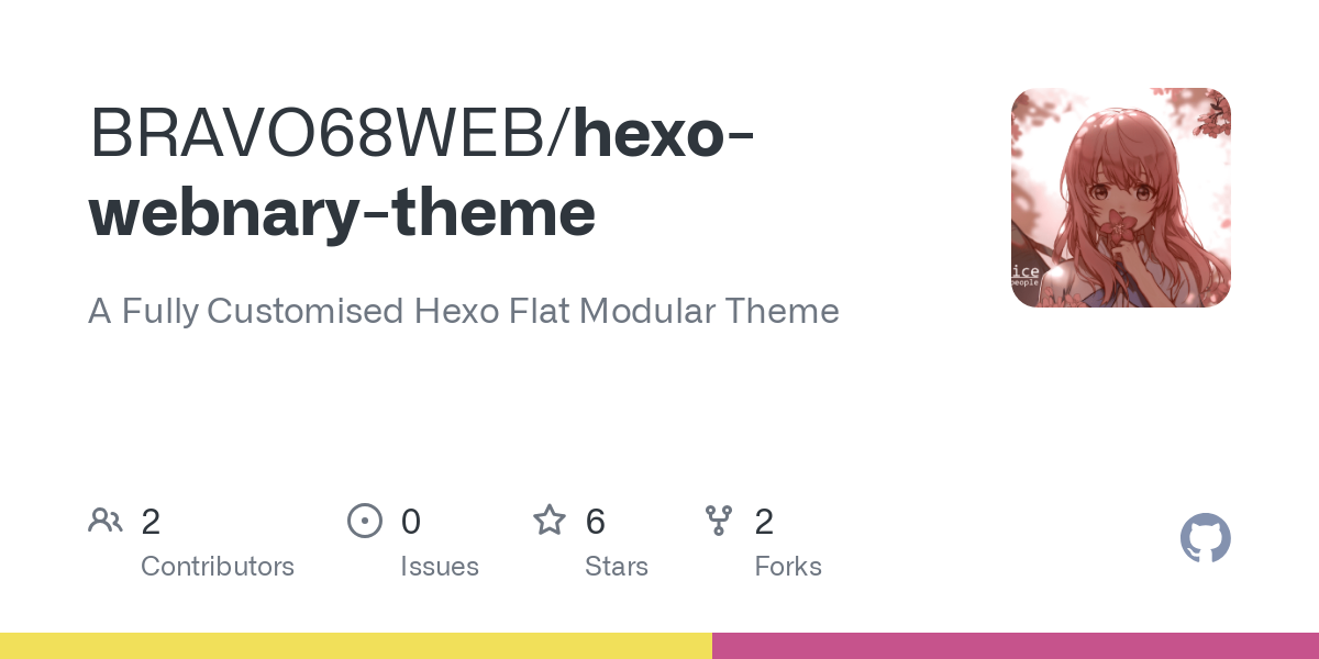 hexo webnary theme