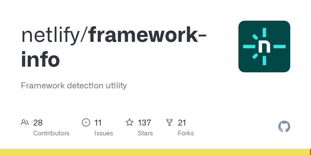 framework info