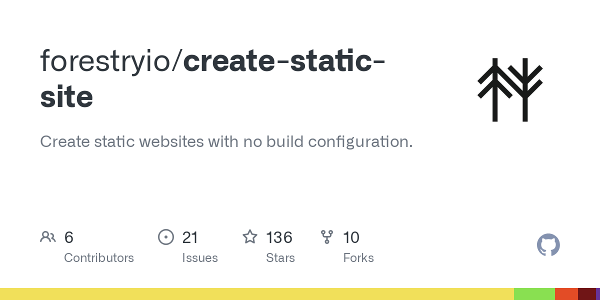 create static site