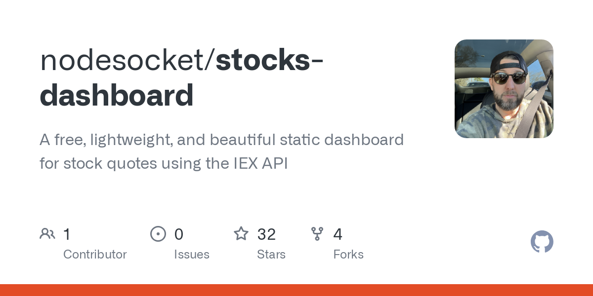 stocks dashboard