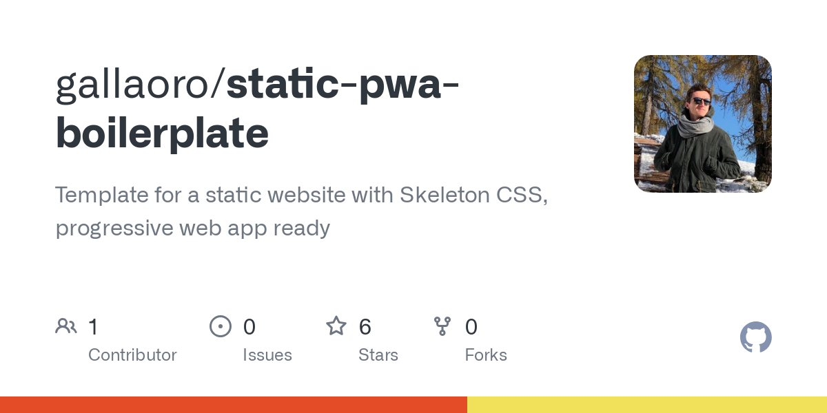 static pwa boilerplate