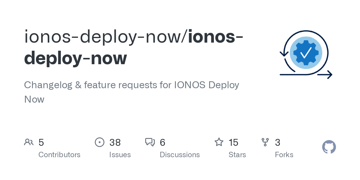 ionos deploy now