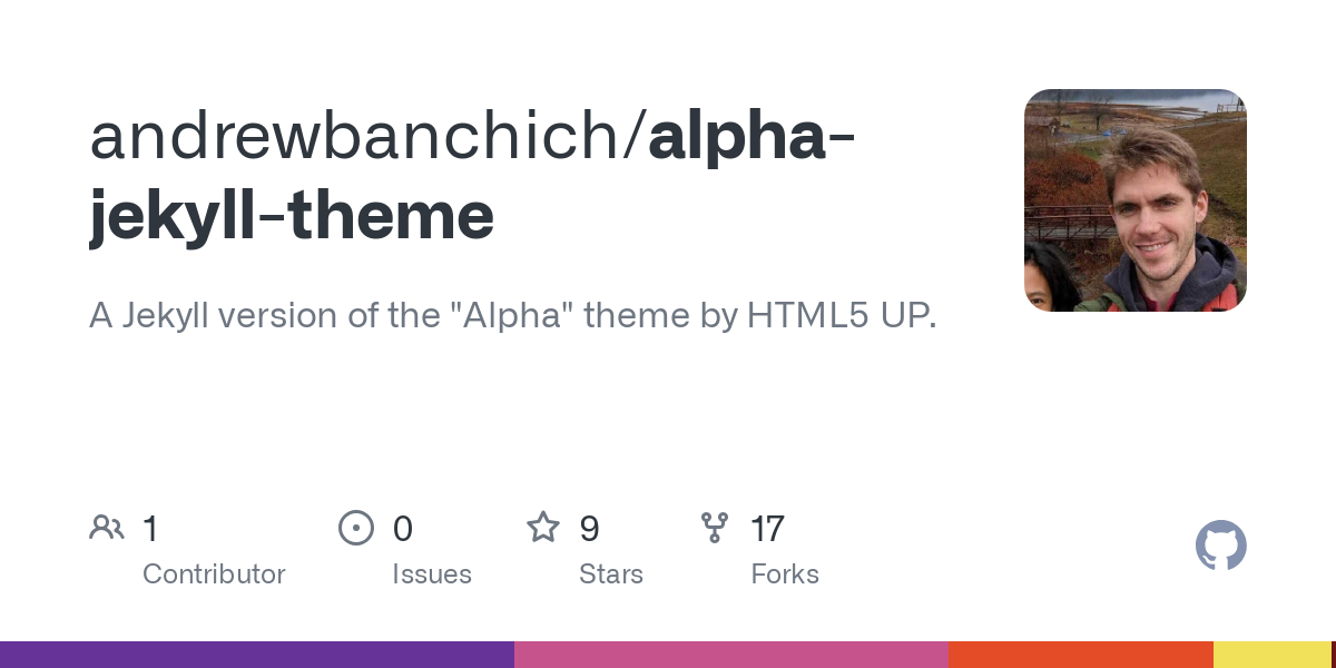 alpha jekyll theme