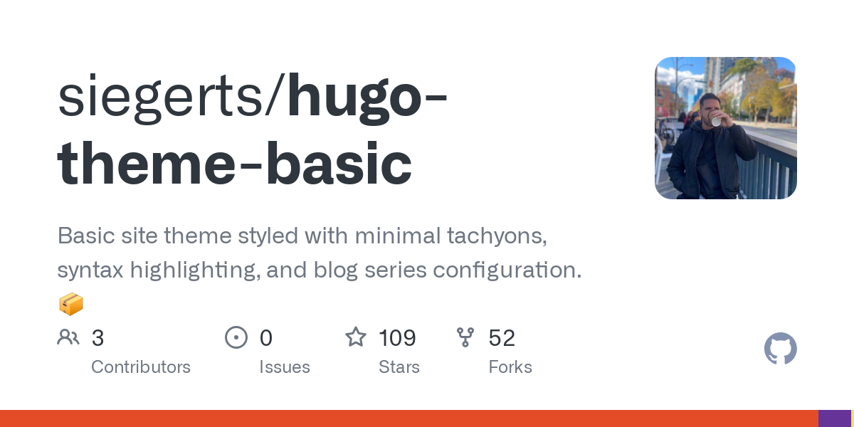 hugo theme basic