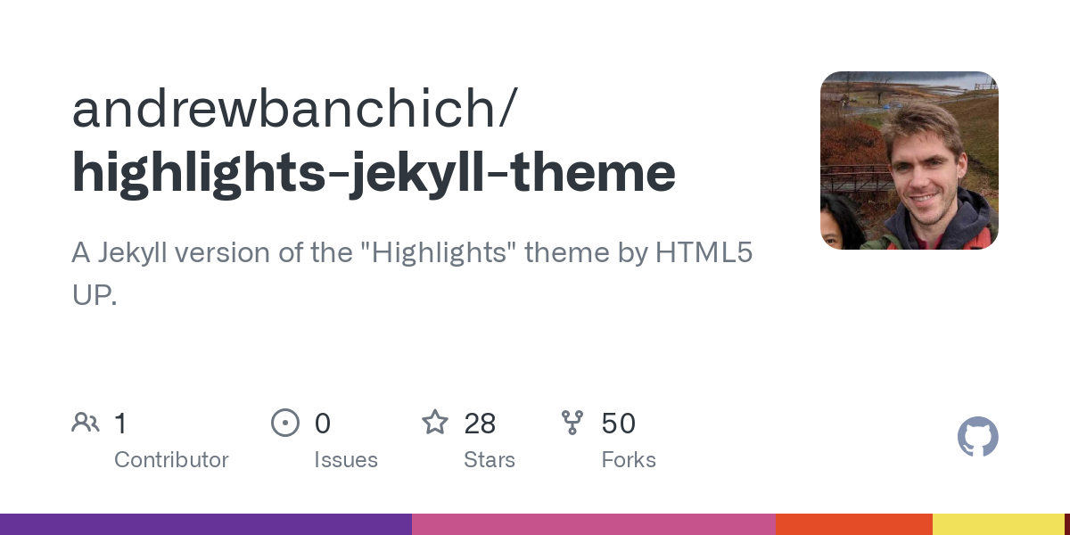 highlights jekyll theme