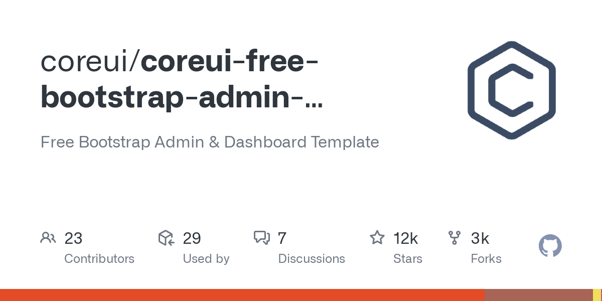 coreui free bootstrap admin template