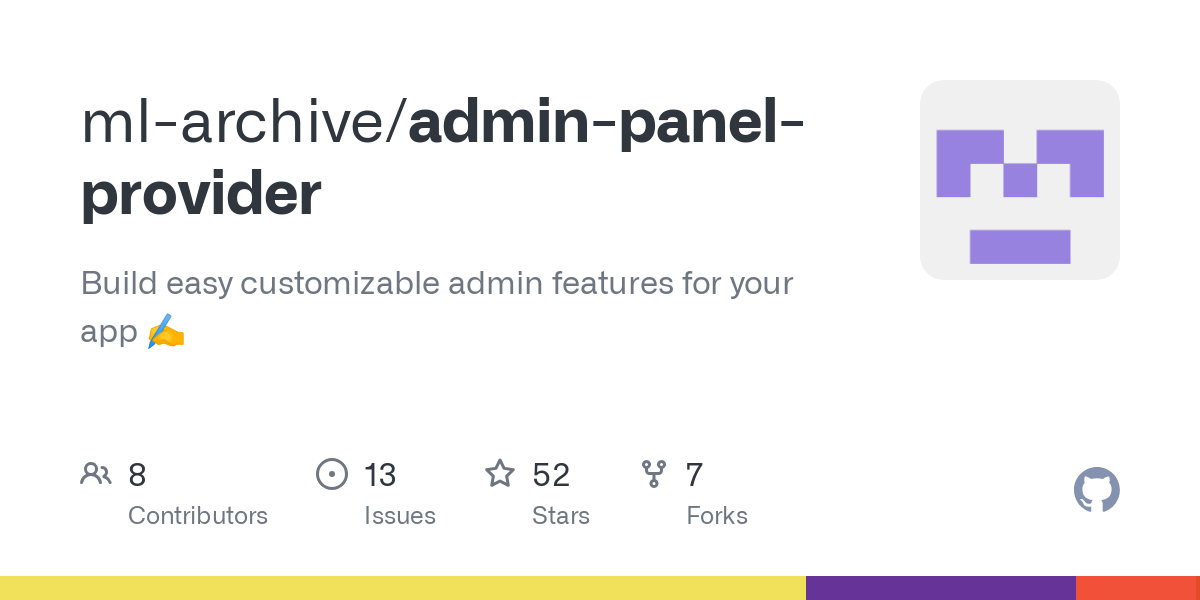 admin panel provider