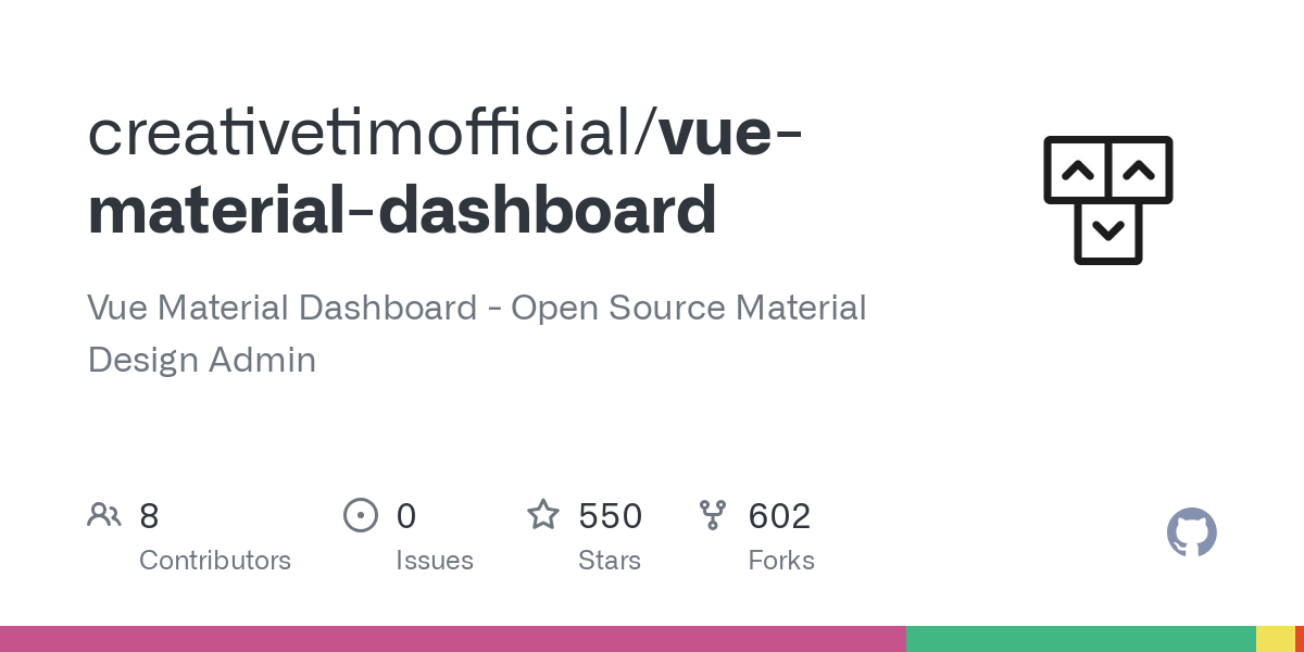 vue material dashboard