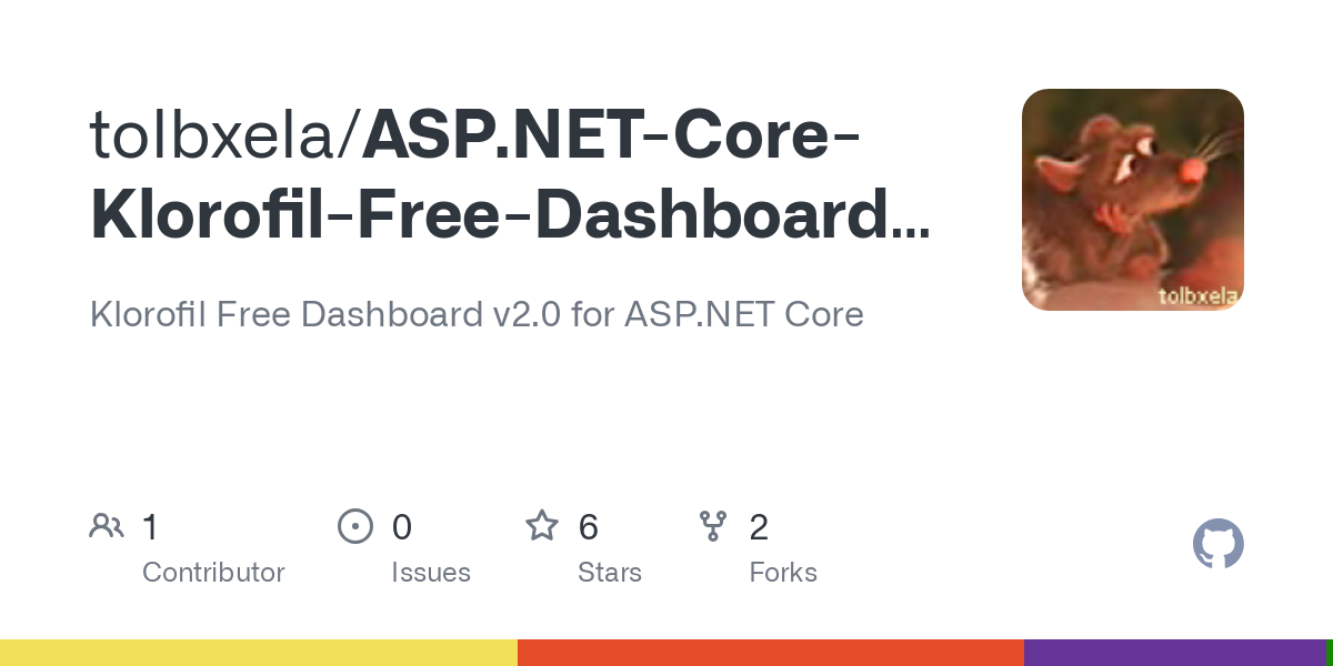 ASP.NET Core Klorofil Free Dashboard v2.0