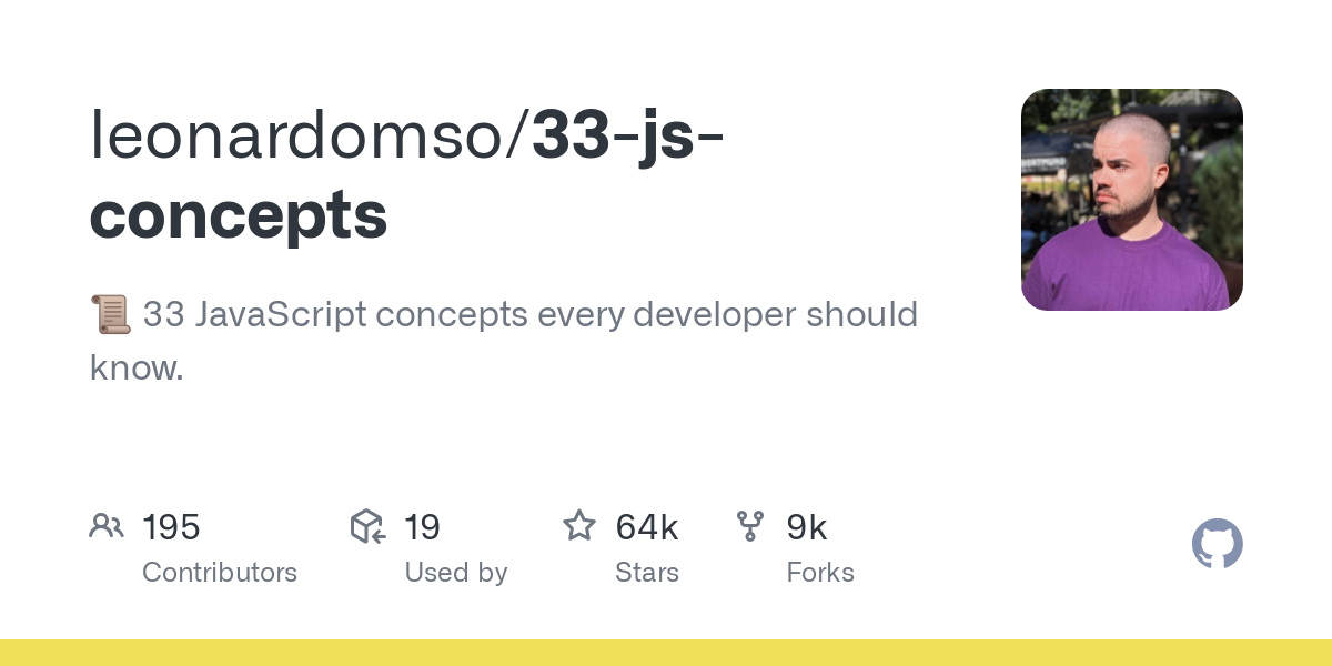 33 js concepts