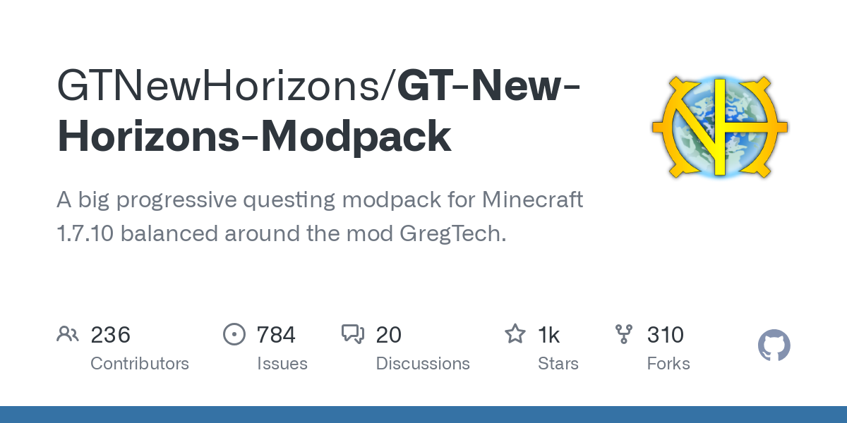 GT New Horizons Modpack