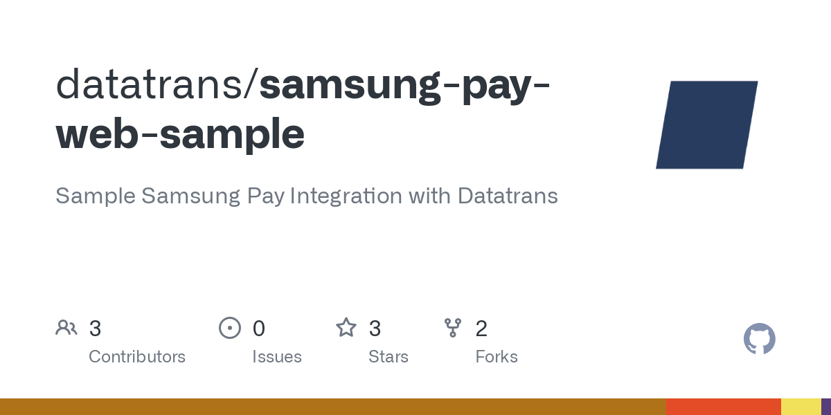 samsung pay web sample