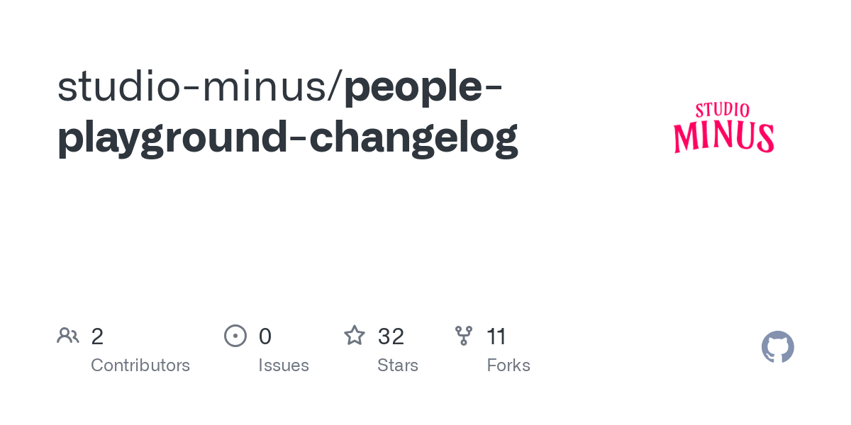 people playground changelog