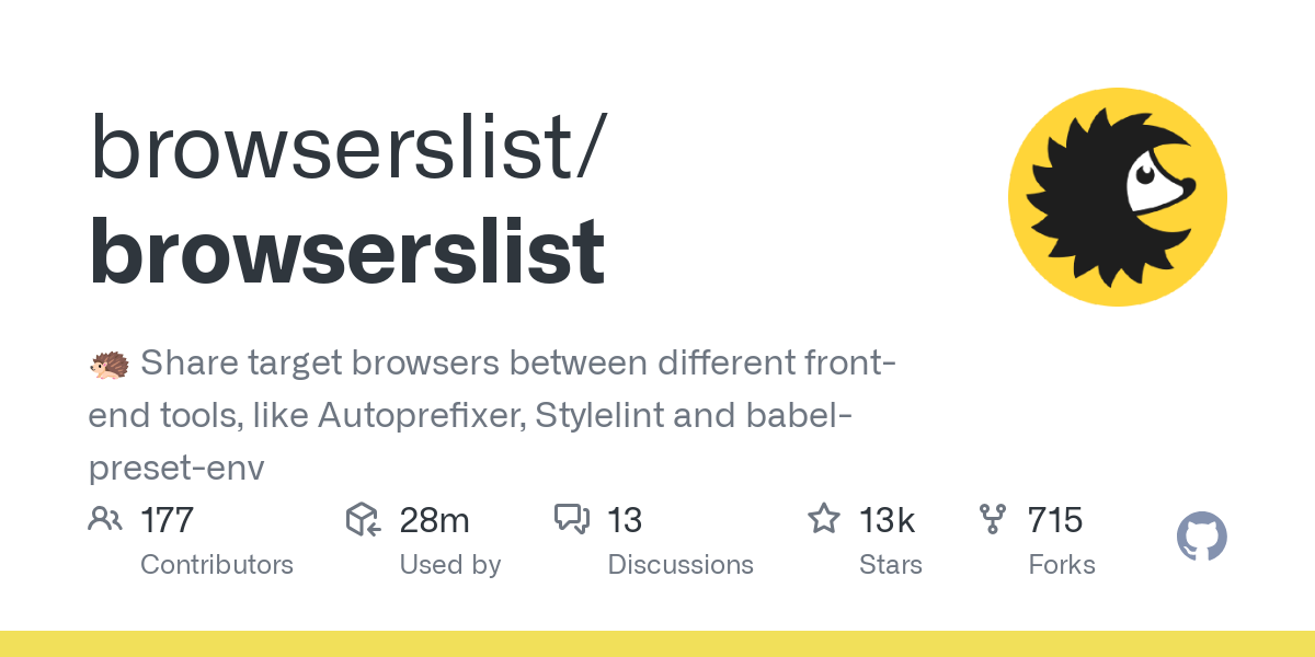 browserslist