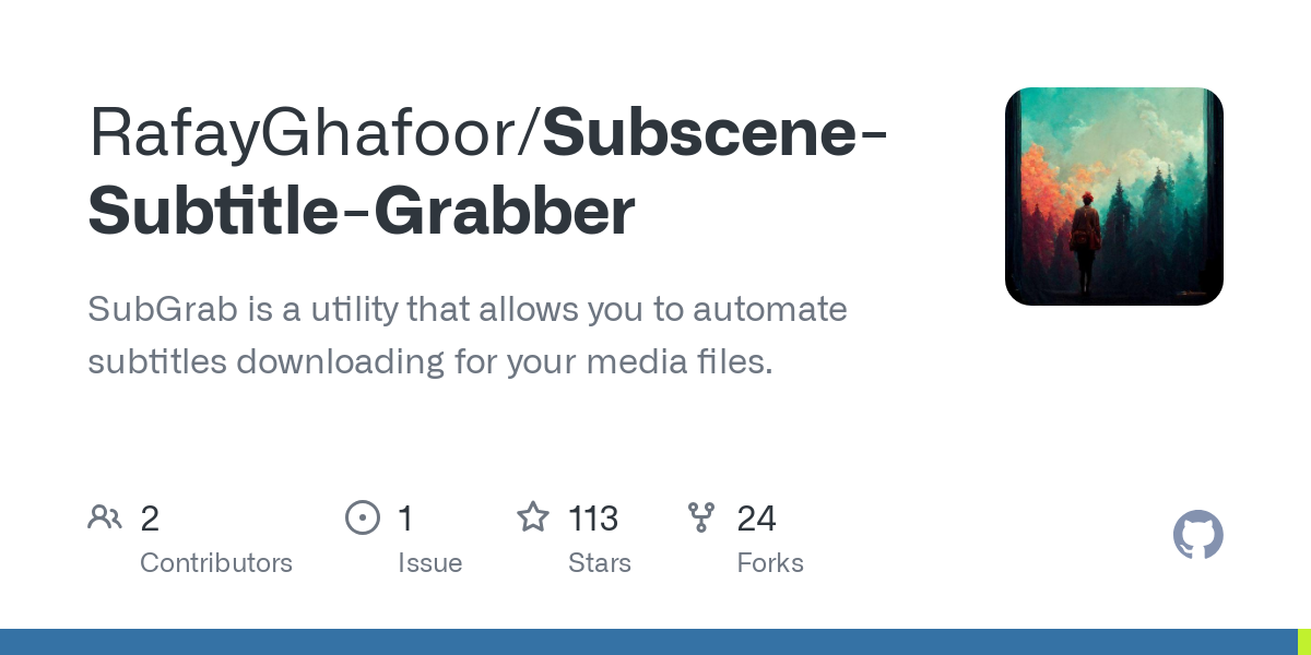 Subscene Subtitle Grabber