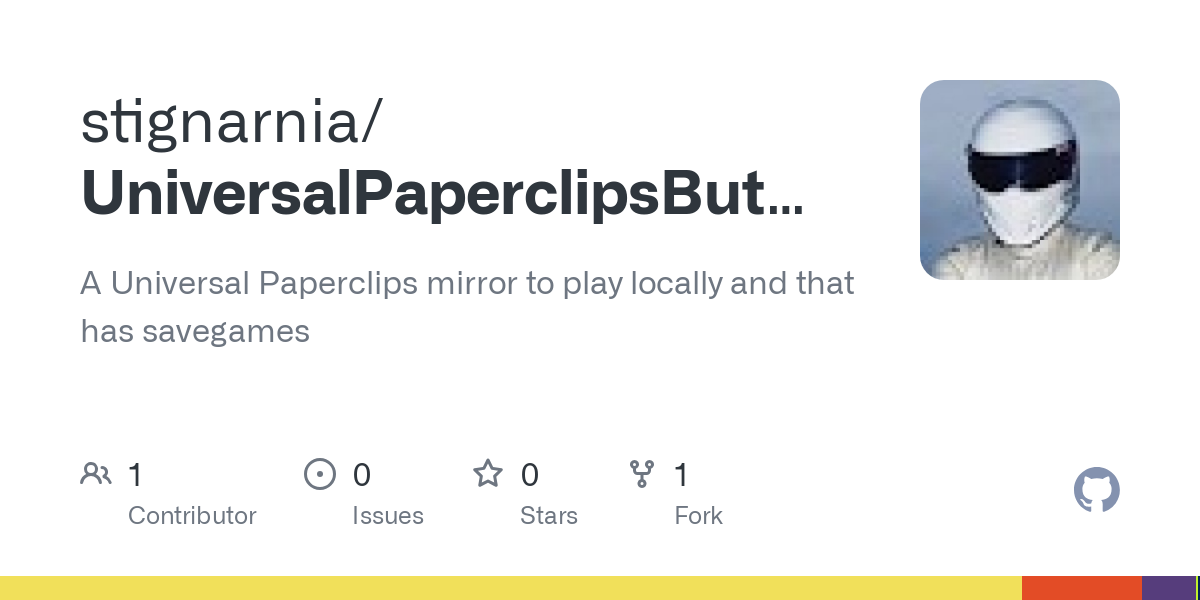 UniversalPaperclipsButSaves