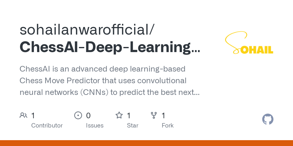 ChessAI Deep Learning Chess Move Predictor CNN