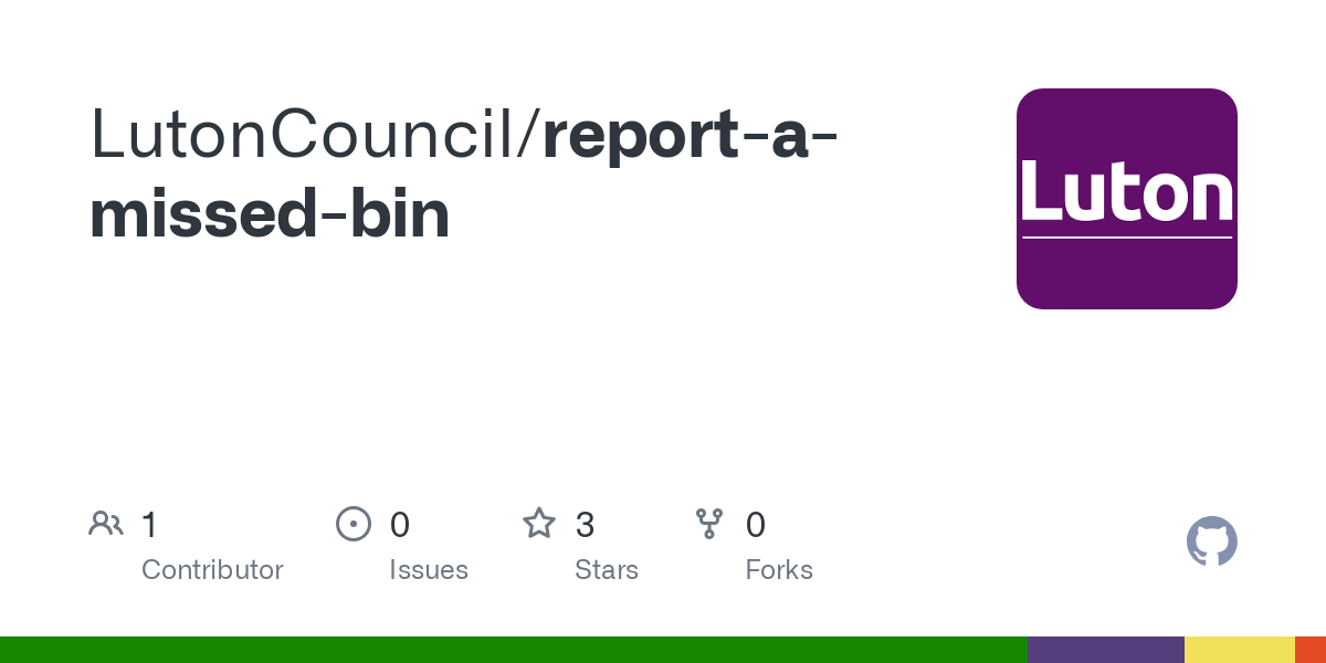 report a missed bin