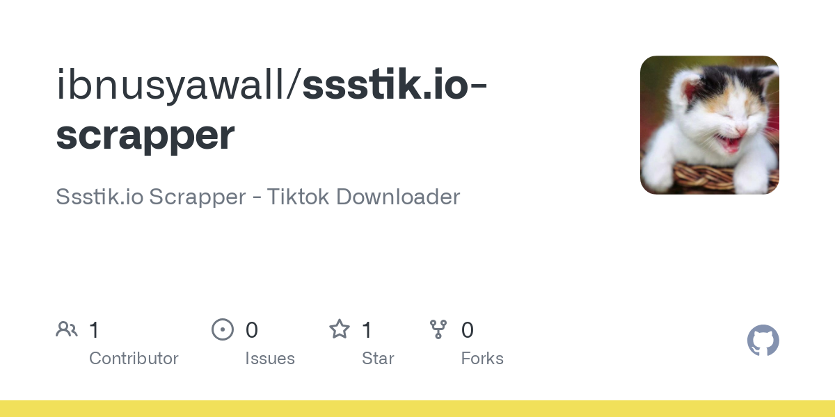 ssstik.io scrapper