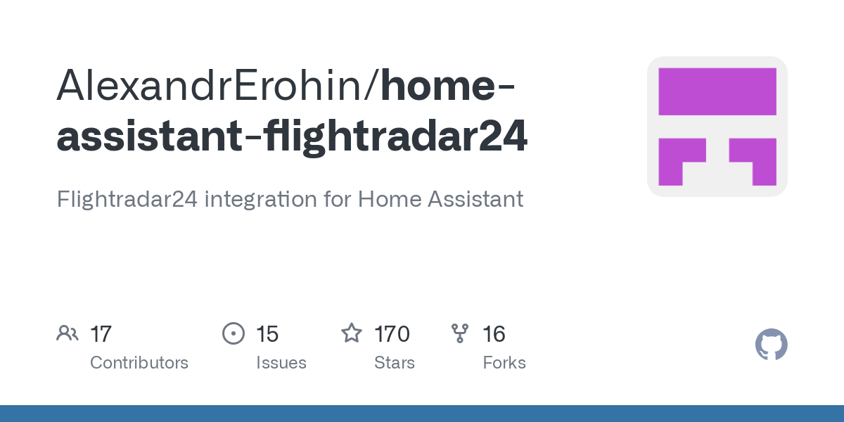 home assistant flightradar24