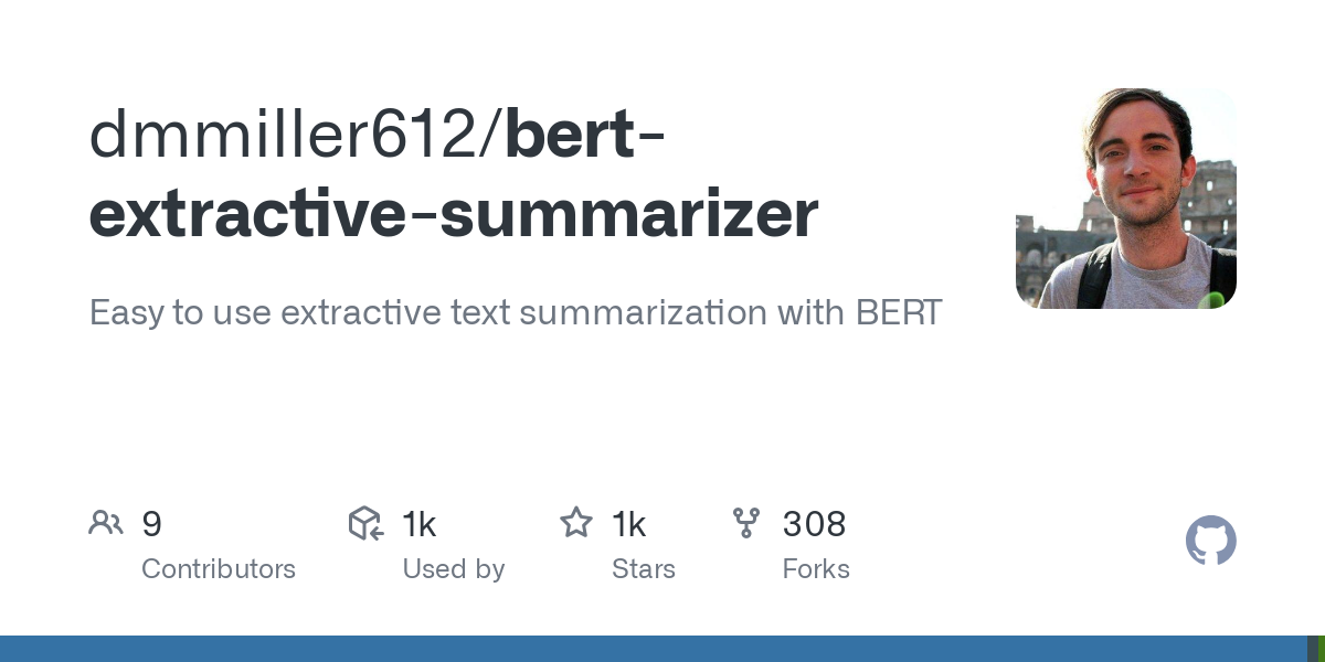 bert extractive summarizer