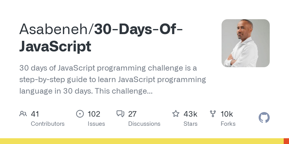 30 Days Of JavaScript