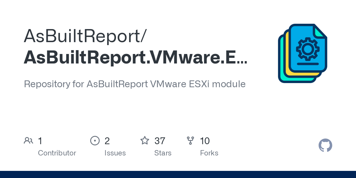 AsBuiltReport.VMware.ESXi