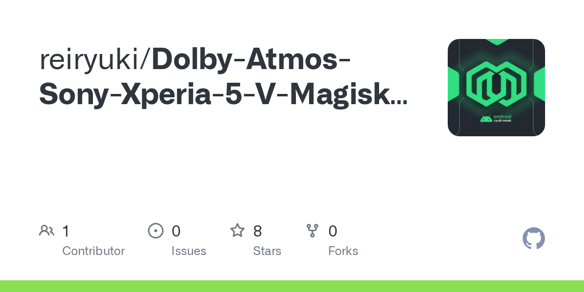 Dolby Atmos Sony Xperia 5 V Magisk Module