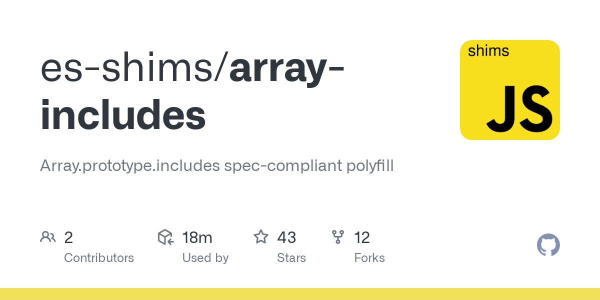 array includes