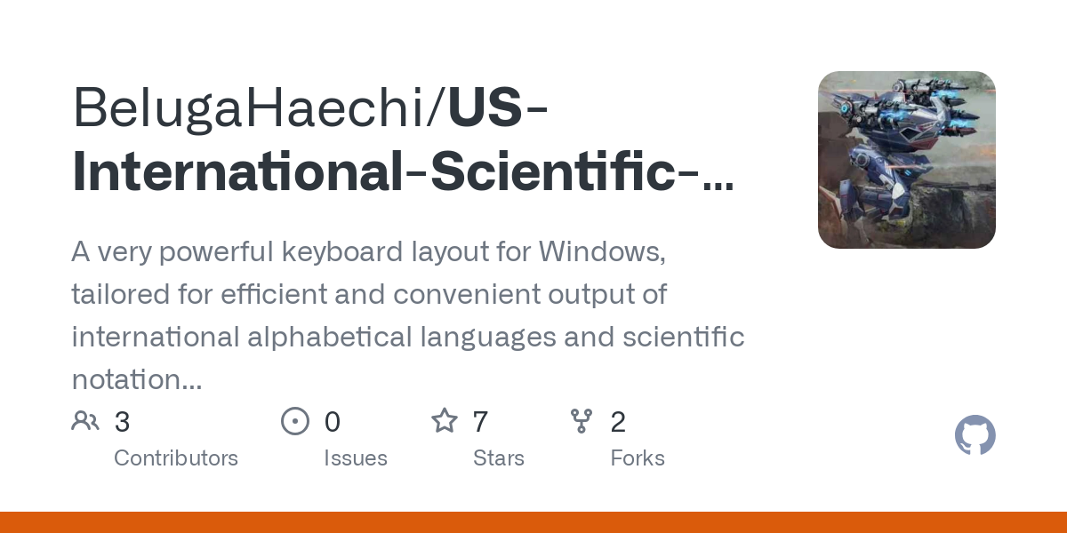 US International Scientific Keyboard