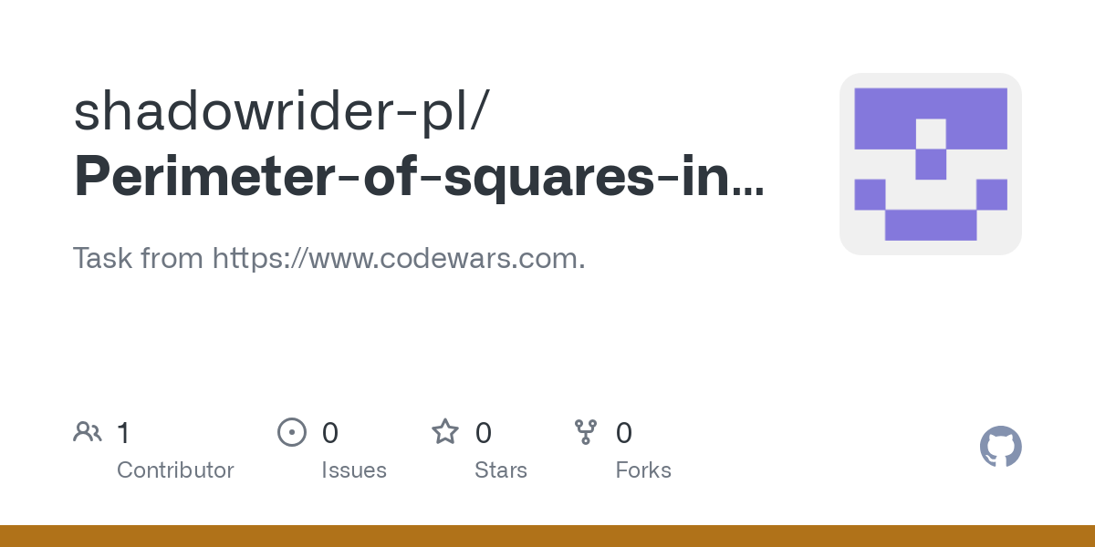 Perimeter of squares in a rectangle