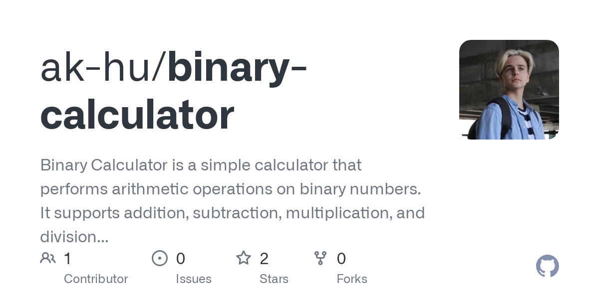 binary calculator