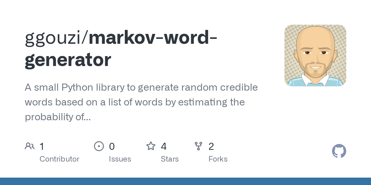 markov word generator