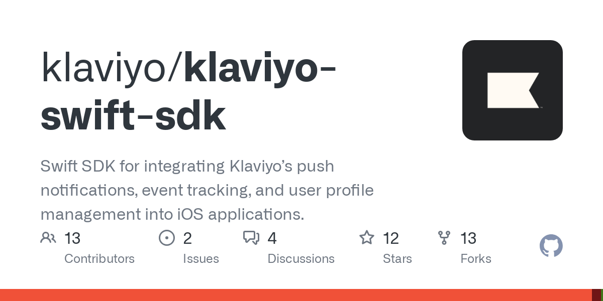 klaviyo swift sdk