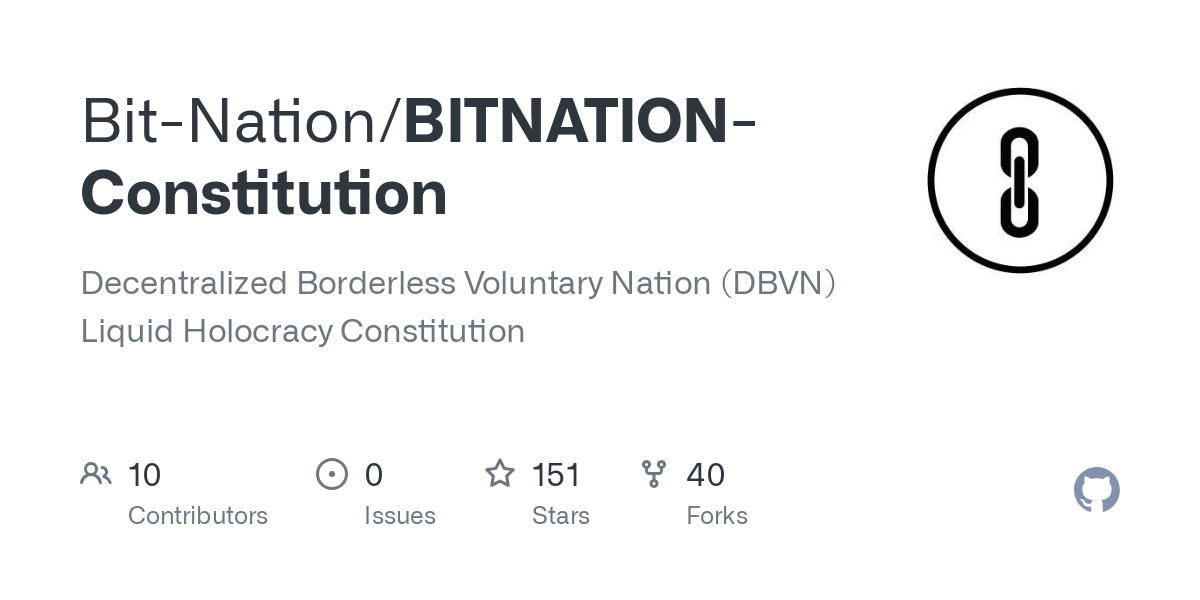 BITNATION Constitution