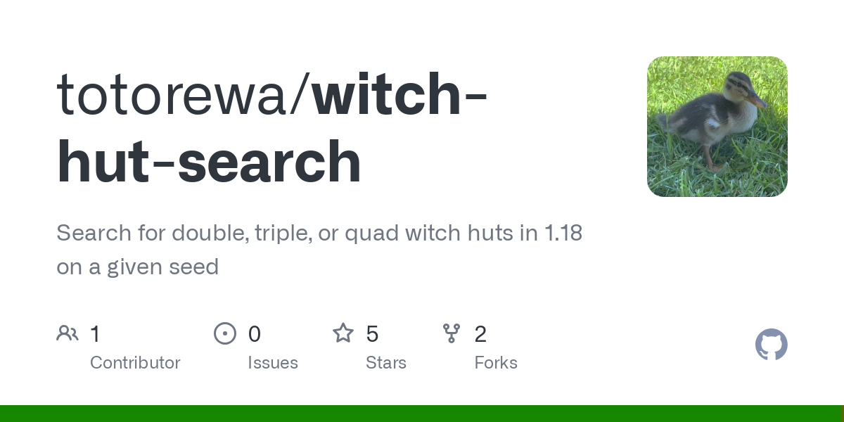 witch hut search