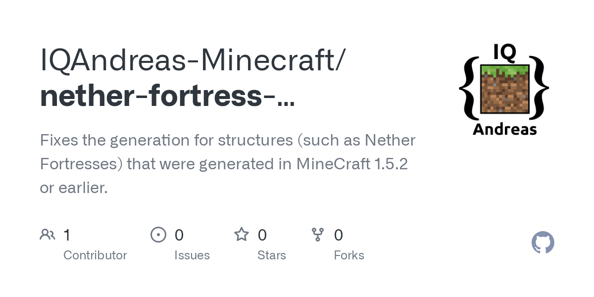 nether fortress generation fix