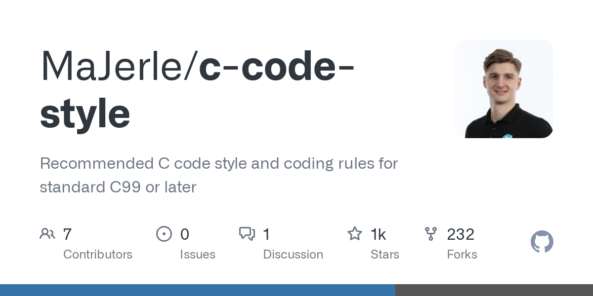 c code style