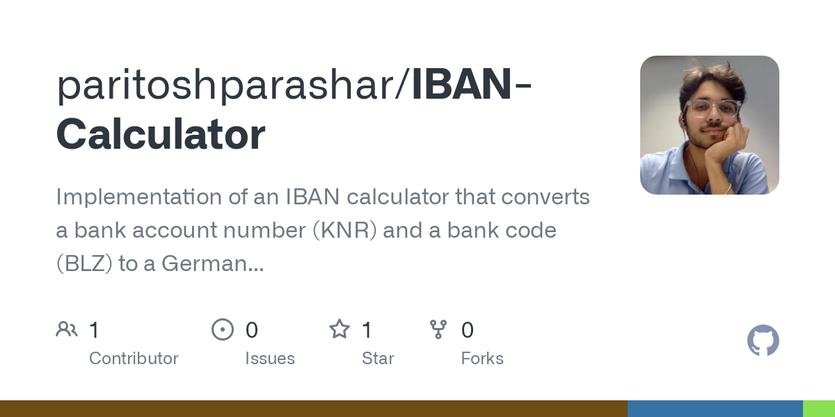 IBAN Calculator