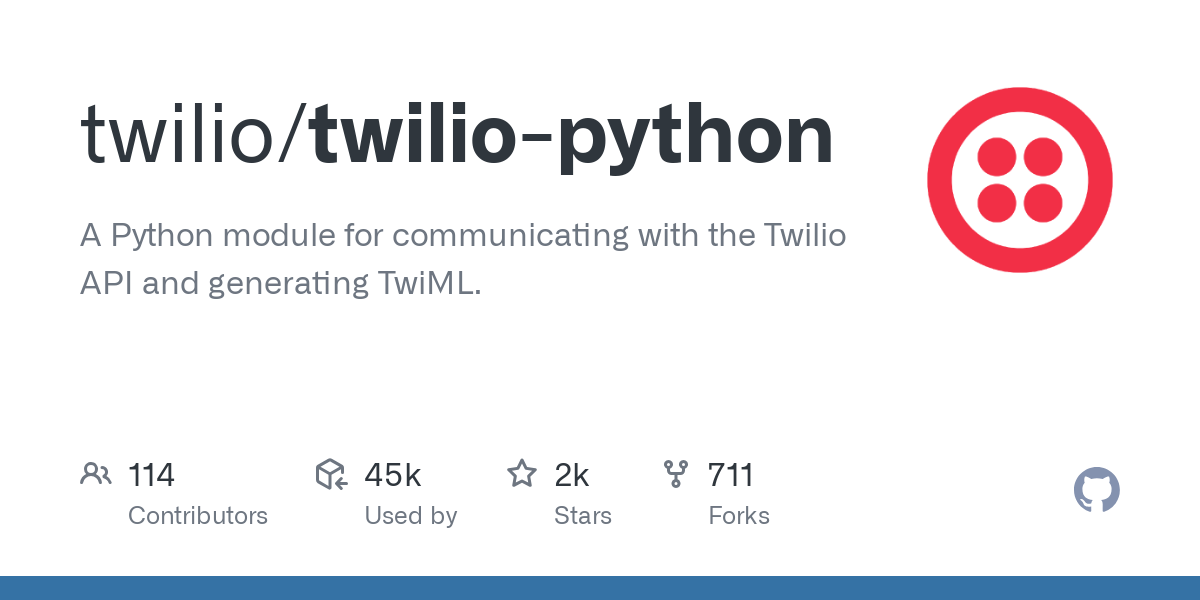 twilio python