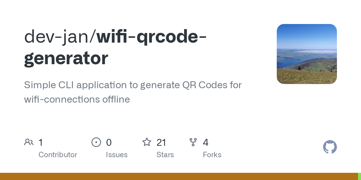 wifi qrcode generator