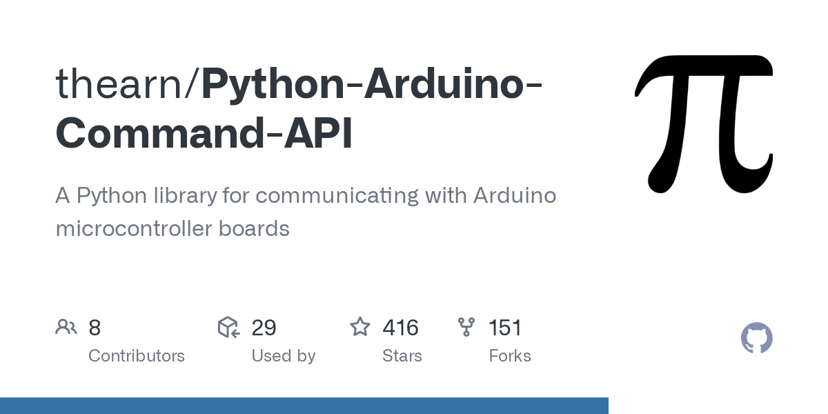 Python Arduino Command API